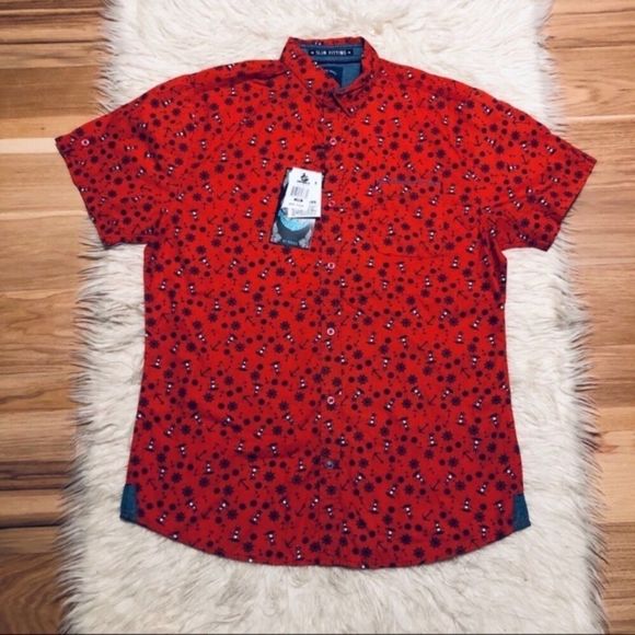 Nautical Lighthouse Anchor Novelty Print Shirt NEW - Picture 2 of 8